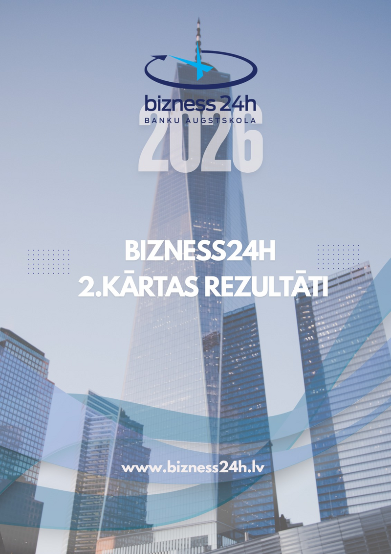 “Bizness24h 2026” 2. kārtas rezultāti
